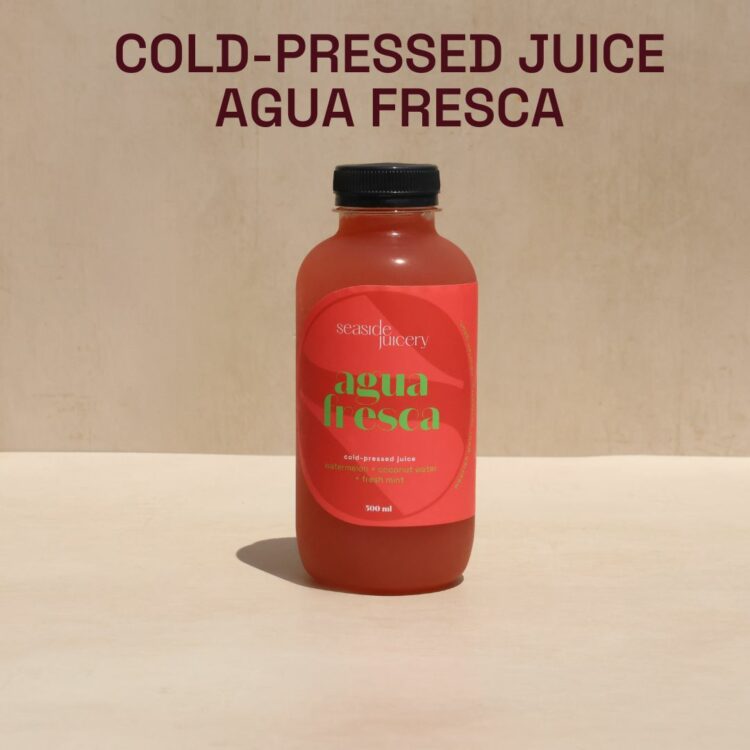 COLD PRESSED JUICE AGUA FRESCA - SEASIDE JUICERY - MONACO GRAND PRIX