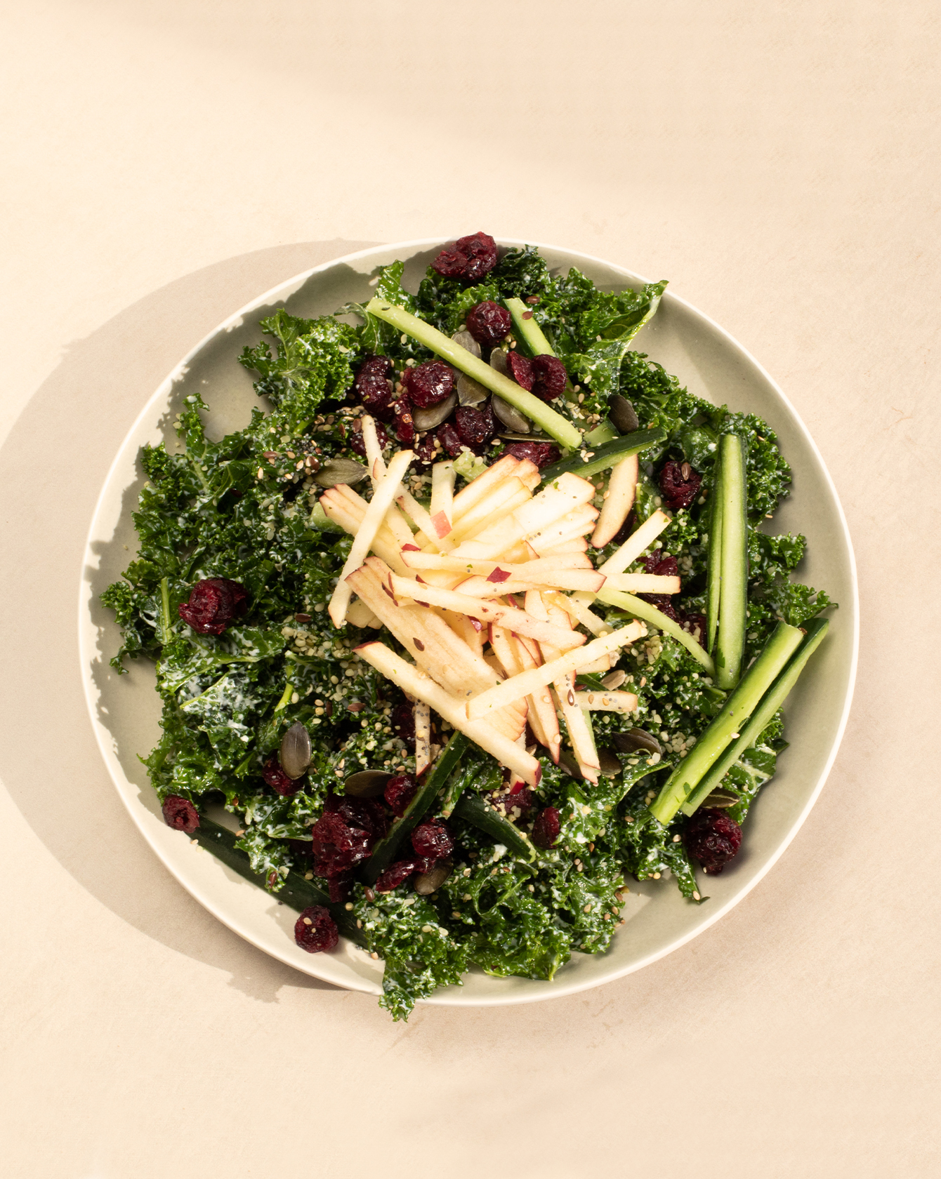 kale and apple salad