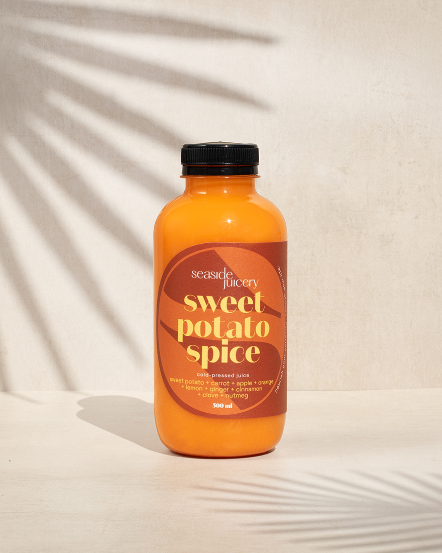 sweet potato spice cold pressed